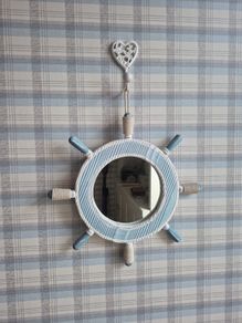 Ships wheel Mirror