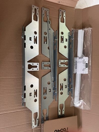 integrated fridge bracket x3