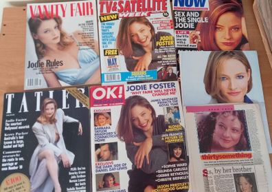 Jodi Foster Collection of Magazines & Articles