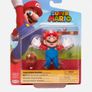 Super Mario Raccoon Mario With  Super Leaf 10cm Action Figure Image 7