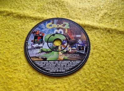 Demo Croc 2 PlayStation1 ps1 PlayStation 2 ps2 games Original