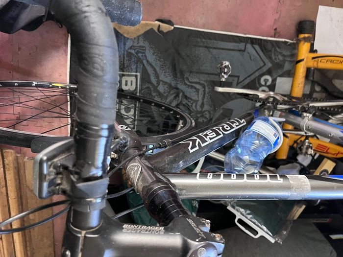 trek 1000 SL 56 frame turbo trainer included