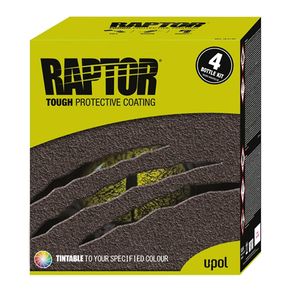 Raptor Tintable Spray On Liner Kit 4l