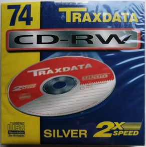 Traxdata - Box of x10 Recordable /Re-Writable Discs (CD-RW) STILL SEALED
