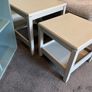 Grey nesting side tables Image 3