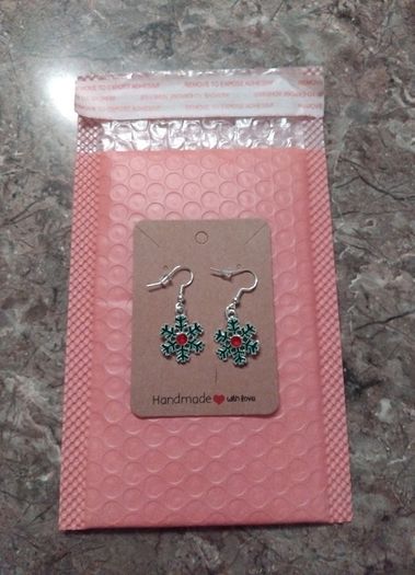 Christmas Snowflake Earrings