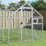 Aviary Silver 1.79x4x1.85 m Aluminium Image 2