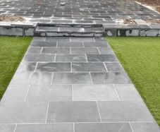 Vietnamese Limestone Scraped Paving