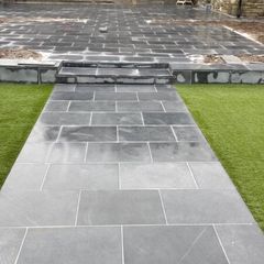 Vietnamese Limestone Scraped Paving