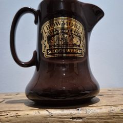 Bowmore Scotch whisky ceramic water jug