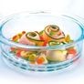 Pyrex Borosilicate Clear Glass Steamer Basket Image 2
