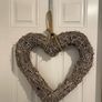 Avoca Rustic Heart Wreath / Floral Arrangement Frame Image 2
