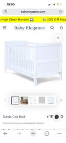 CotBed and mattress