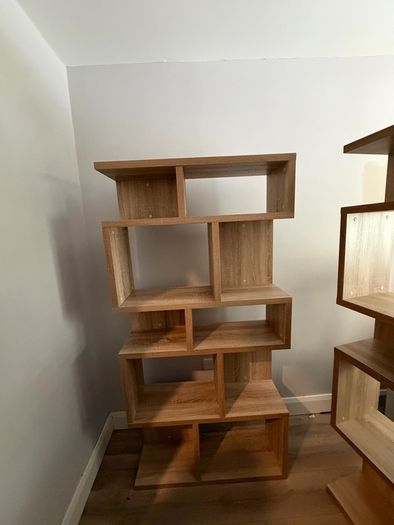 Oak Shelving Unit