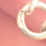 Heavy Solid Sterling Silver Heart Charm Necklace 66grams Gift box Image 4