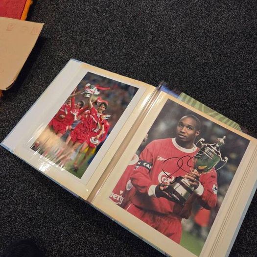 Liverpool signed photos