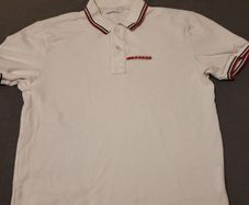 mens prada polo