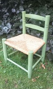 vintage child's chair