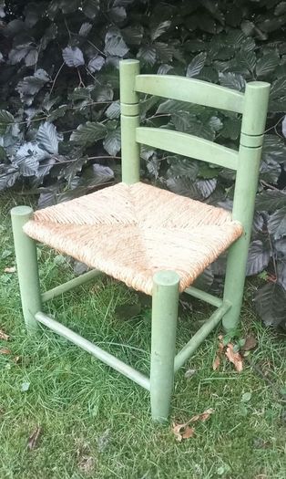 vintage child's chair