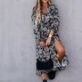 Midi Dress With Flowers Image 2