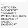 Moorcroft Egg Cups Farmyard Image 4