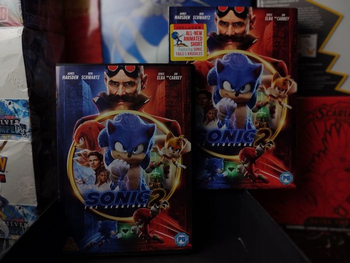 Sonic the Hedgehog 2 ! DVD ! with Slipcase ! 2022 ! Jim Carrey !
