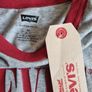 Levis boy New long sleeve graphic T-shirt grey  heather Image 2