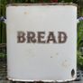 Vintage Prince & Wares White Enamel Porcelain Bread Metal Tin Box Image 2