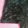 Black Velvet Strappy Playsuit. Size 8 Image 5