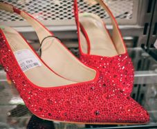 Red Sparkle Shoes