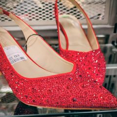 Red Sparkle Shoes