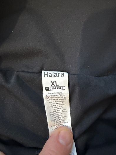 3 pairs of Halara shorts