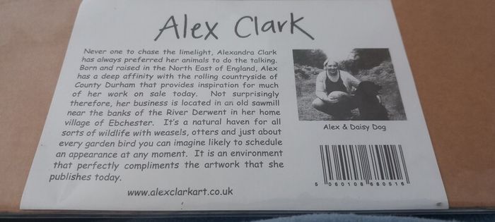 Alex Clarkes Coco Cat Print