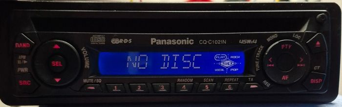 Panasonic CQ-C1021NW RDS car radio FM/AM CD player