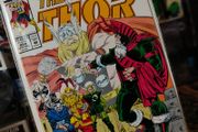 The Mighty Thor #454 The Warriors Three Die At Dawn ! 1992 ! by Marvel !