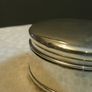 PRICE DROP Vintage Solid Silver Velvet Lined Jewellery Box, Birmingham 1940, 162g Image 4