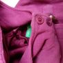 Girls purple jacket coat from Benetton size 2 years Image 4