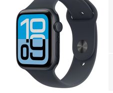 Apple Watch SE 3 (GPS, 2025) 44mm Midnight Aluminium Case with Midnight Sport Band - M/L