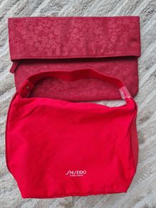 Shiseido and Elizabeth Arden bags
