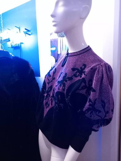 Gerwi Vintage Metallic 1980s Sweater