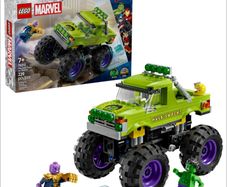 LEGO Marvel The Hulk Truck vs. Thanos