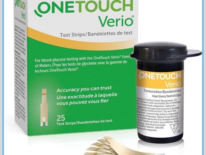 One touch Verio - Blood Glucose Test Strips