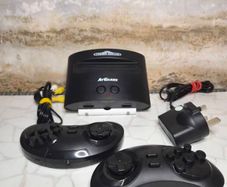At Games Mega Drive Classic Console 2 Controllers & Plug Built-In Games retro