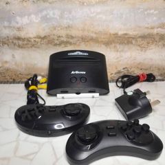 At Games Mega Drive Classic Console 2 Controllers & Plug Built-In Games retro