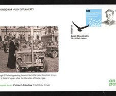 2024 Ireland Centenary of the Ordination of Monsignor Hugh O'Flaherty Commemorative Stamp An Post First Day Cover (FDC)