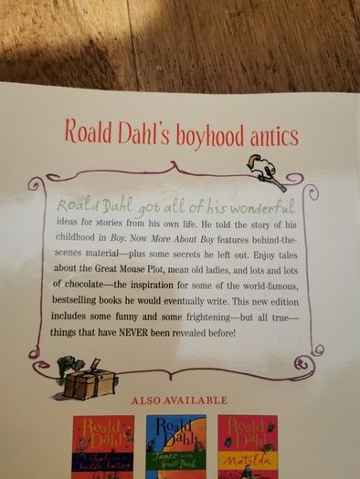 More About Boy by Roald Dahl