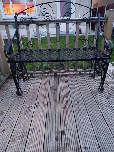 Steel bench