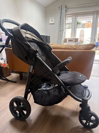 Buggy Joie Litetrax 4 Pushchair in charcoal
