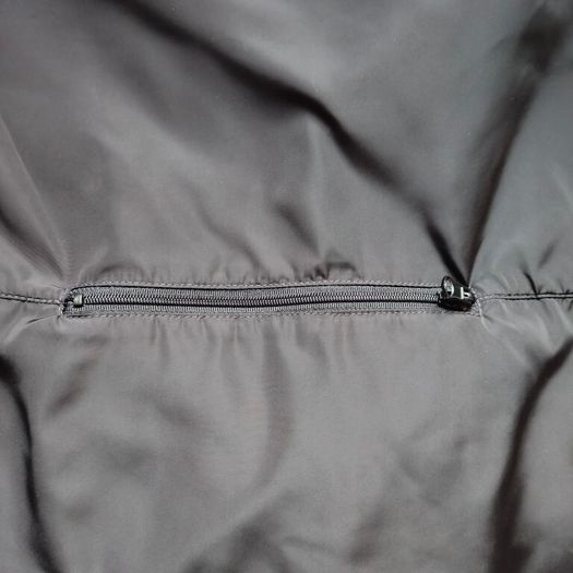 black ZARA cropped windbreaker, size XS