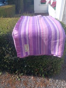 vintage wool blanket